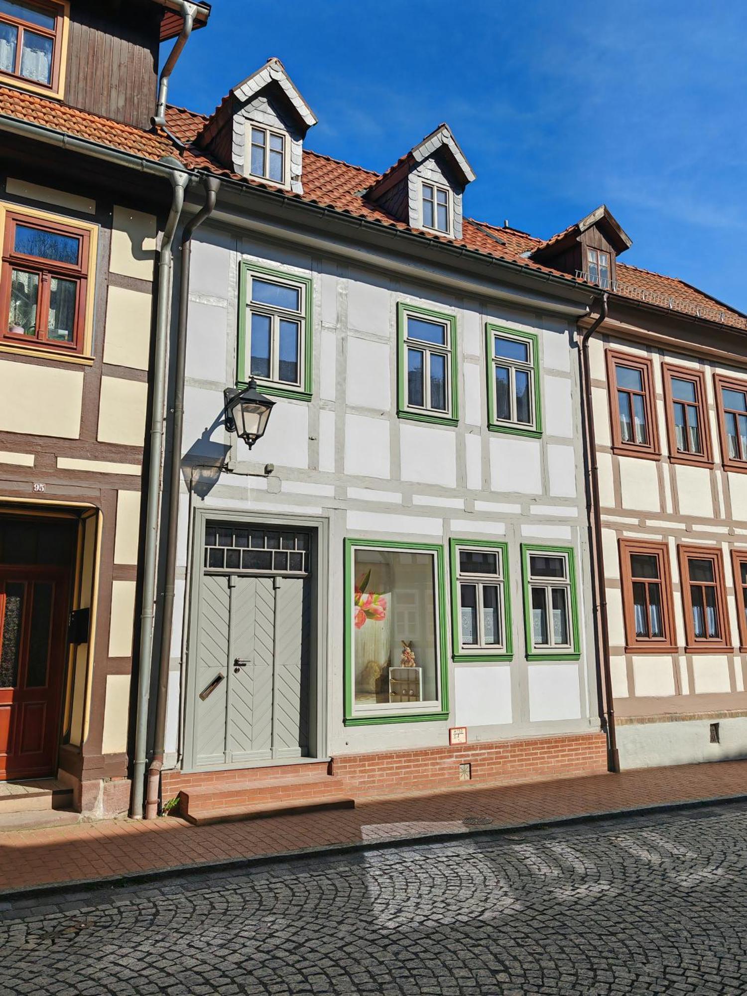 Ferienhaus Fachwerk 97 Appartement Stolberg i. Harz Buitenkant foto